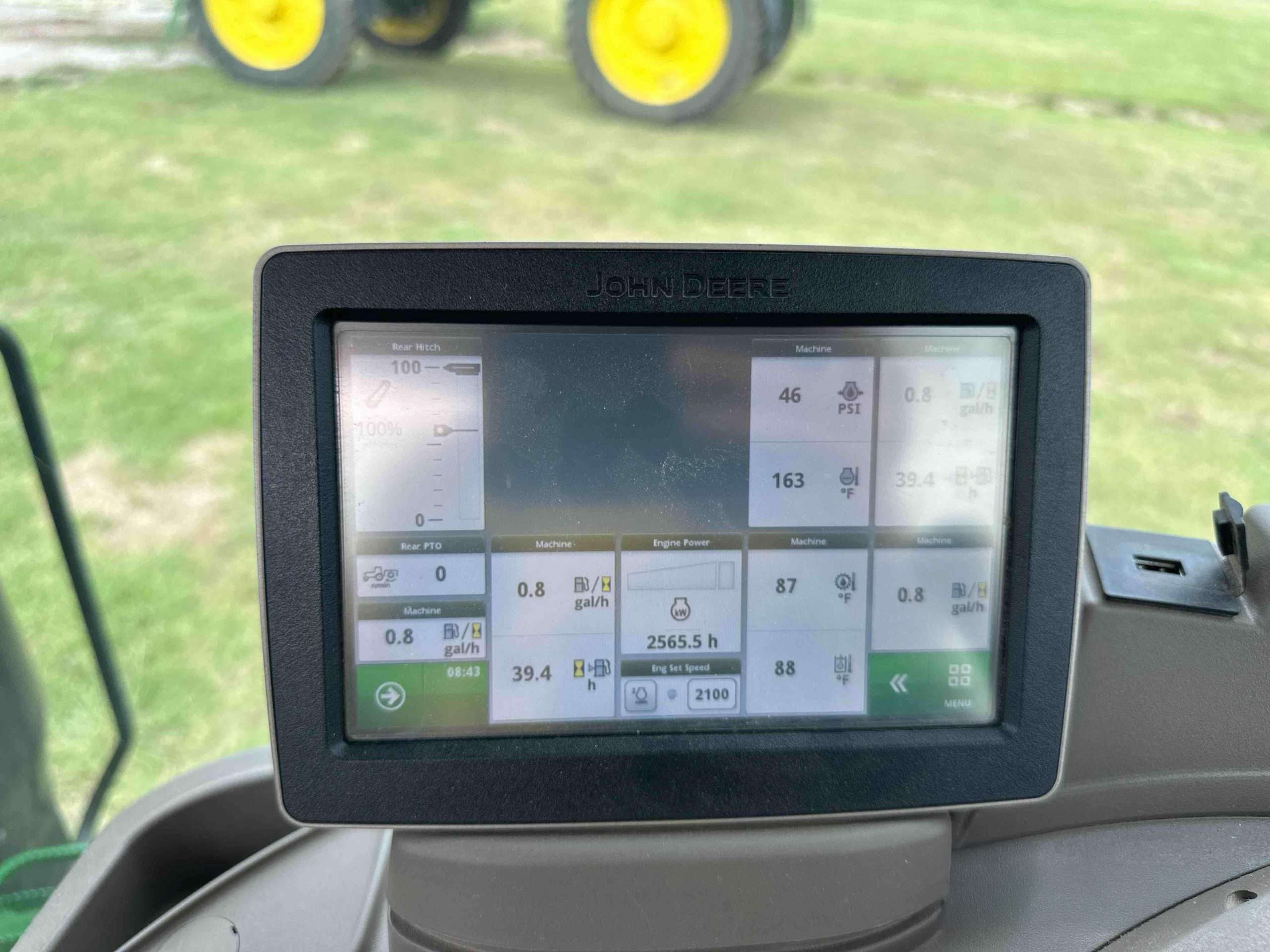 
								2017 John Deere 6155R MFWD Tractor W/Loader full									