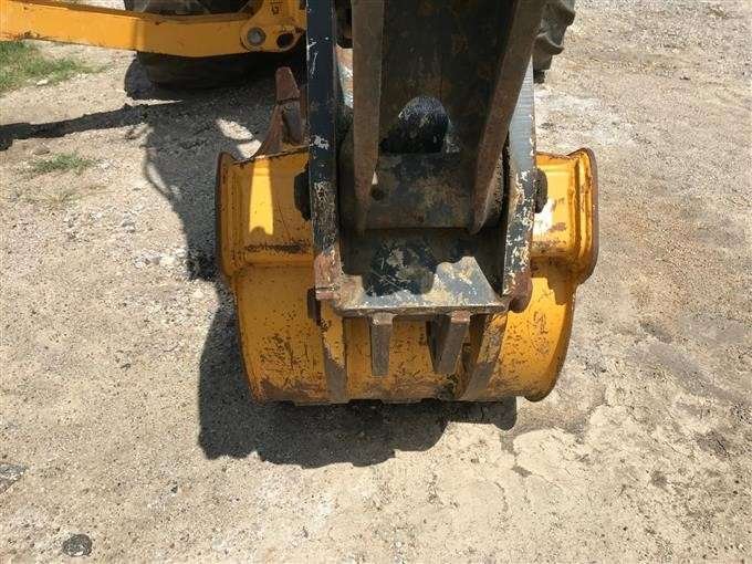 2015 John Deere 410L 4×4 Loader Backhoe W/ Extendahoe full