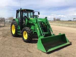 2018 John Deere 6130M MFWD Tractor W/Loader