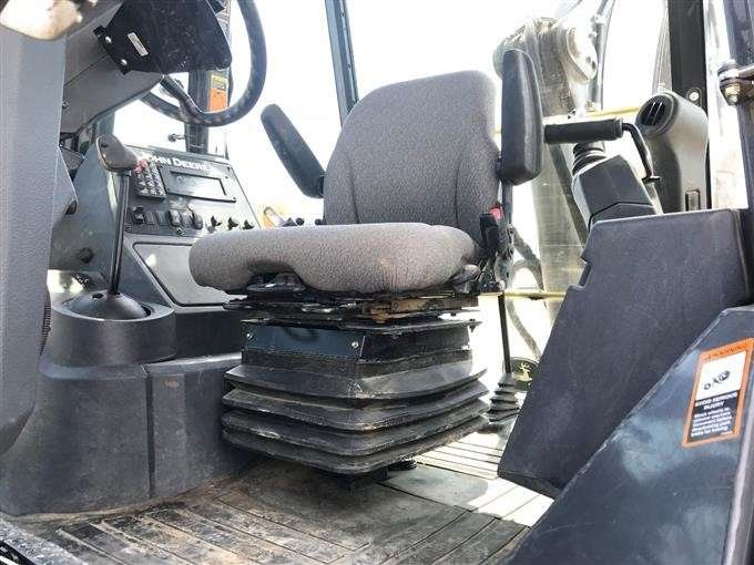 2015 John Deere 410L 4×4 Loader Backhoe W/ Extendahoe full