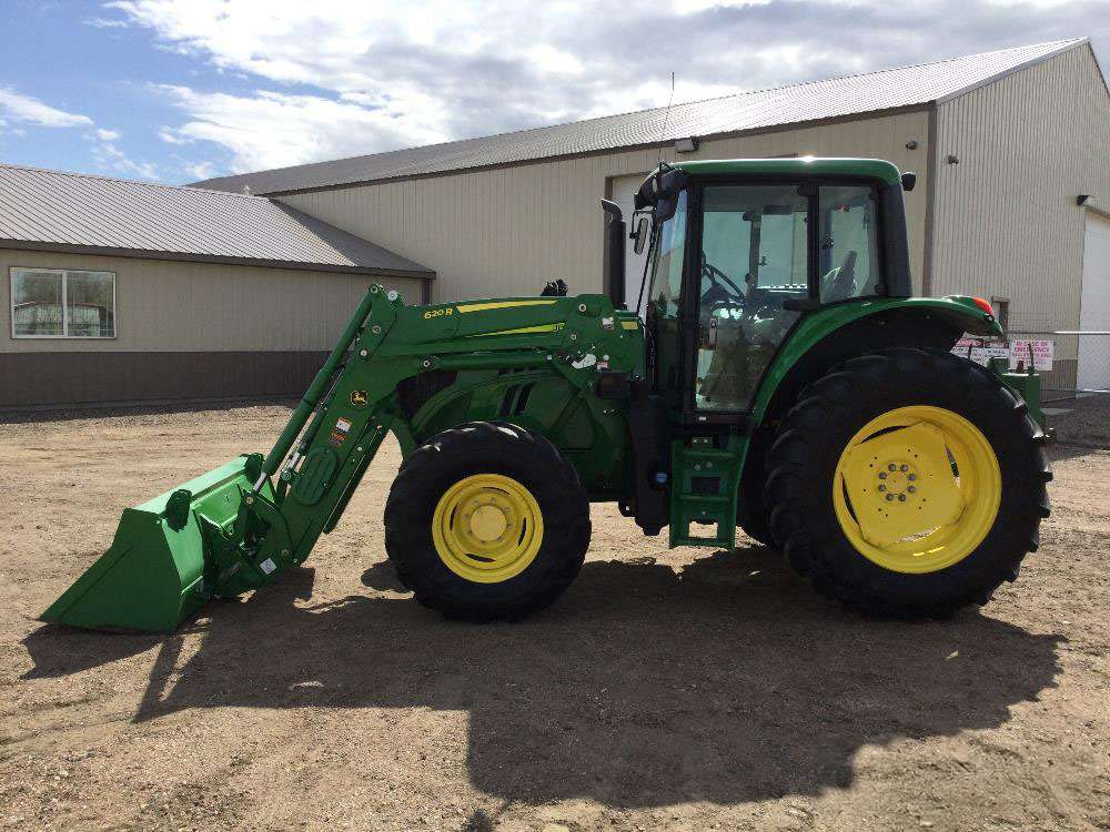 
								2018 John Deere 6130M MFWD Tractor W/Loader full									