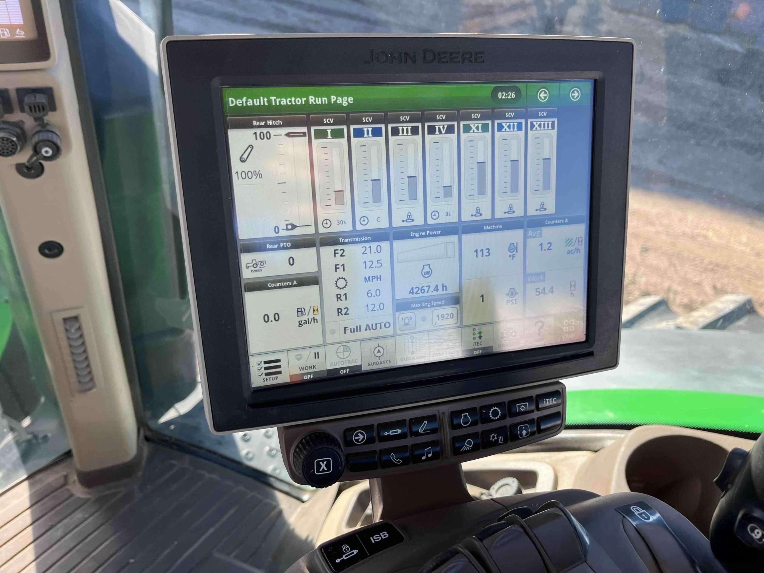 
								2015 John Deere 7210R MFWD Tractor W/Grapple Loader full									