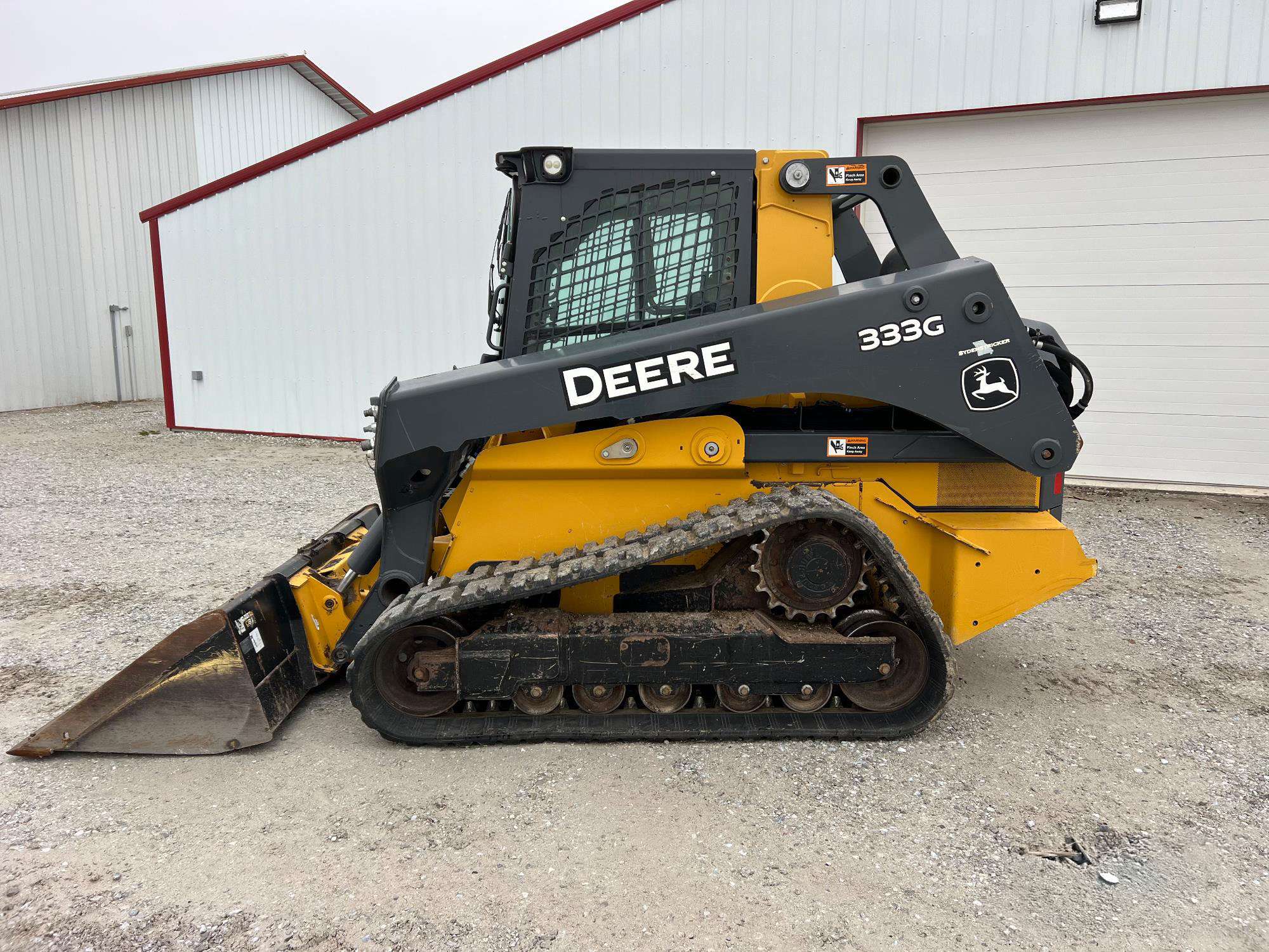 
								2017 John Deere 333G Compact Track Loader full									